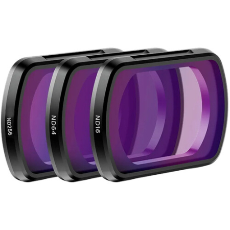 Ulanzi PK-03 (F004) - zestaw, 3x filtr szary ND (ND16, ND64, ND256) do DJI Osmo Pocket 3